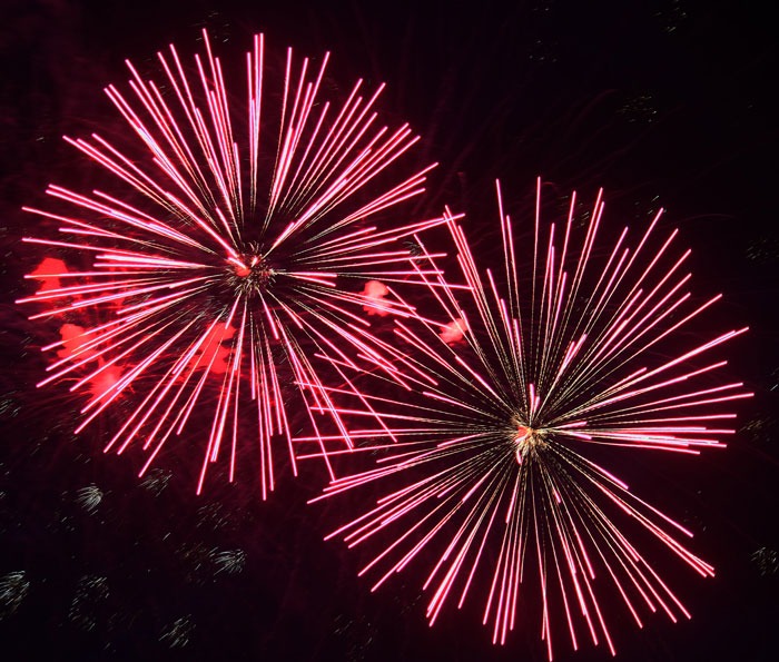 Fireworks in Windsor 2024